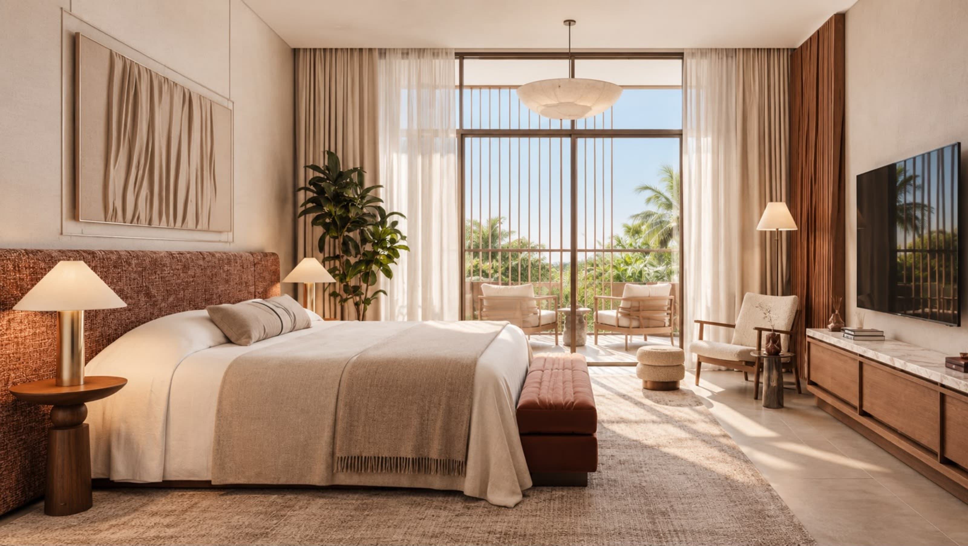 Bedroom suite, Wadeem Gardens villa